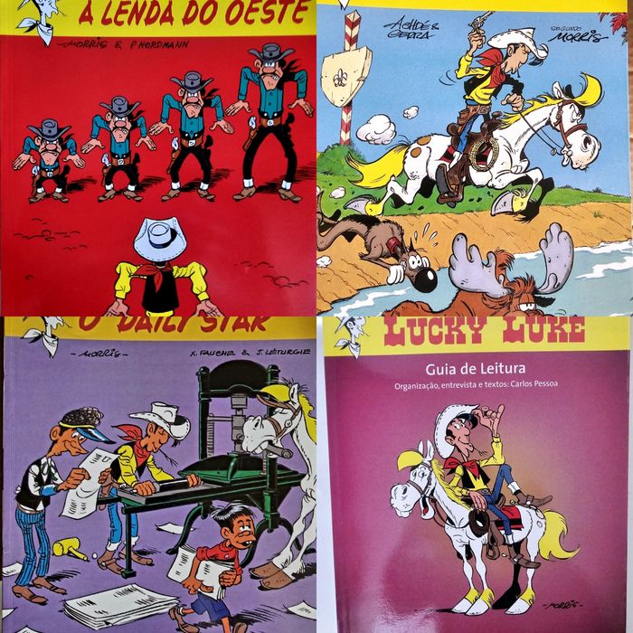 Livros de Banda desenhada LUCKY LUKE e B.D. MICHEL VAILLANT autosport