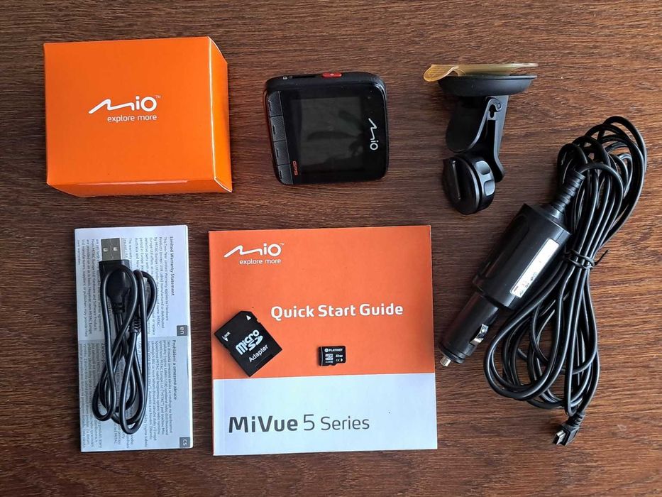 Kamera wideorejestrator Mio 538 z GPS