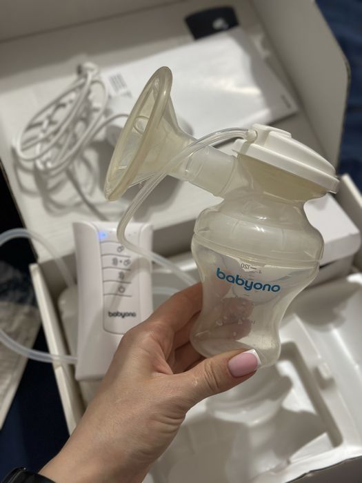 Молоковідсмоктувач babyono natural nursing 3 в 1