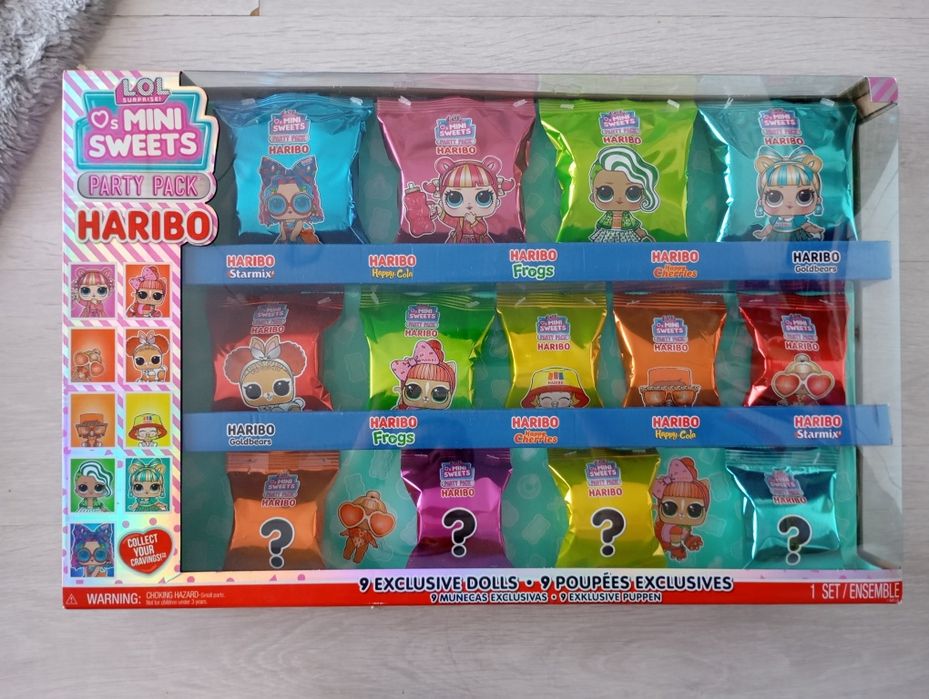 Zestaw Lol surprise Mini Sweets Party Pack Haribo