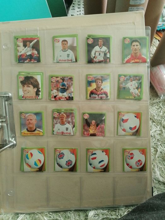 Naklejki Euro 2000 Lays Gwiazdy Futbolu