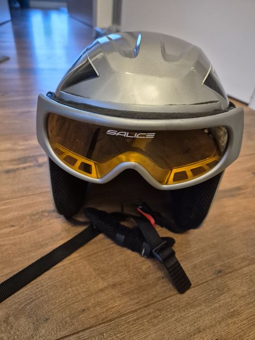 Kask narciarski 56cm + gogle