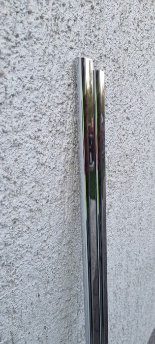 Rura drążek do garderoby szafy na ubrania 2 szt