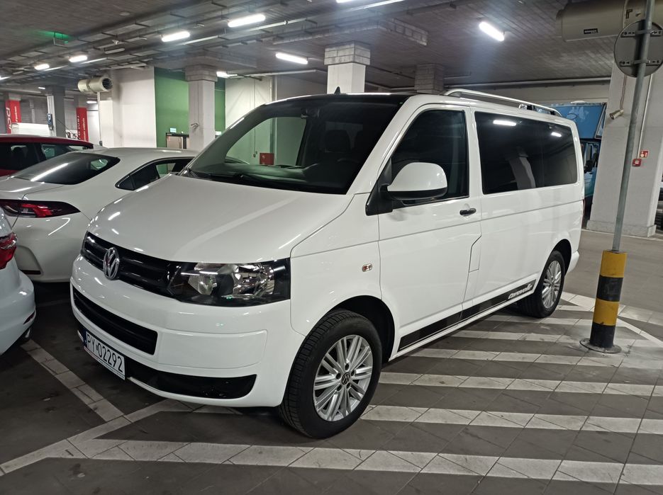 Wynajem Bus 9 Osobowy Wypożyczenie VW Transporter 2.0 TDI