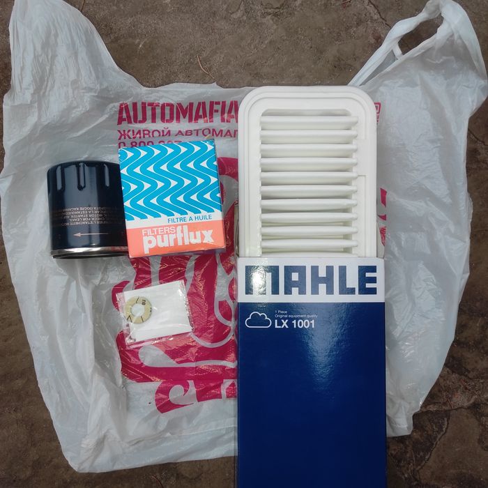 Нові Фільтри Масляний Пежо 107