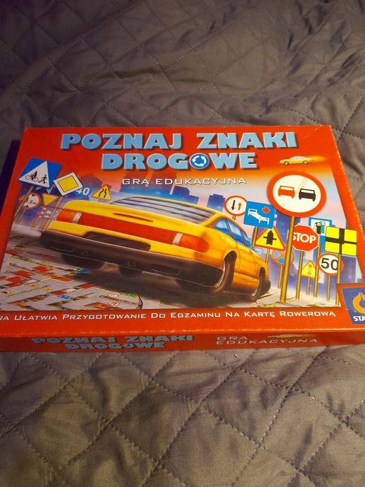 Gra planszowa Poznaj Znaki Drogowe