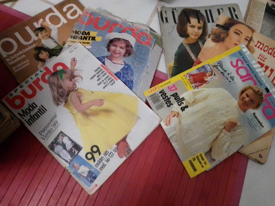 Revistas Moda antigas