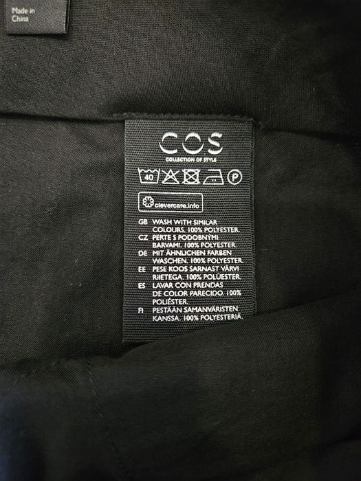 COS Spodnie garniturowe chinosy  r.34
