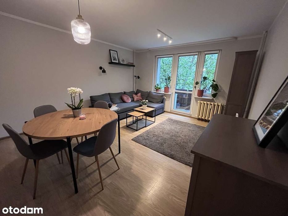 Komfortowe 2 pokojowe mieszkanie, 47m2 z piwnicą