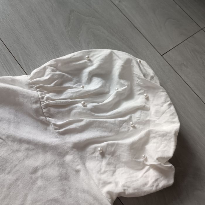 Bluzka koszulka Zara 164 z bufkami apel