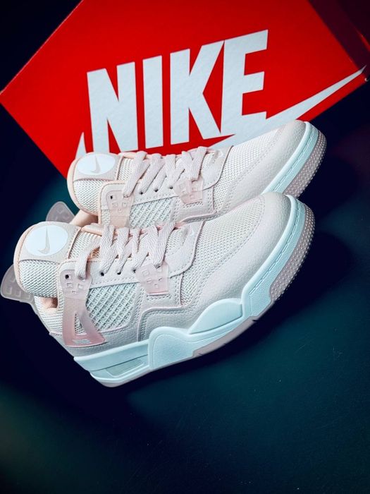 Nike aura 4 Pink /кросівки шкіряні жіночі/ рожеві найк аура 4