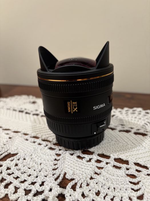 Lente Sigma EX 10mm 1:2.8 DC Fish Eye - Canon EF-S