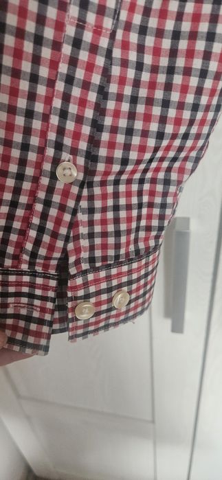 Koszula męska H&M Slim Fit rozmiar L  w  drobną kratkę