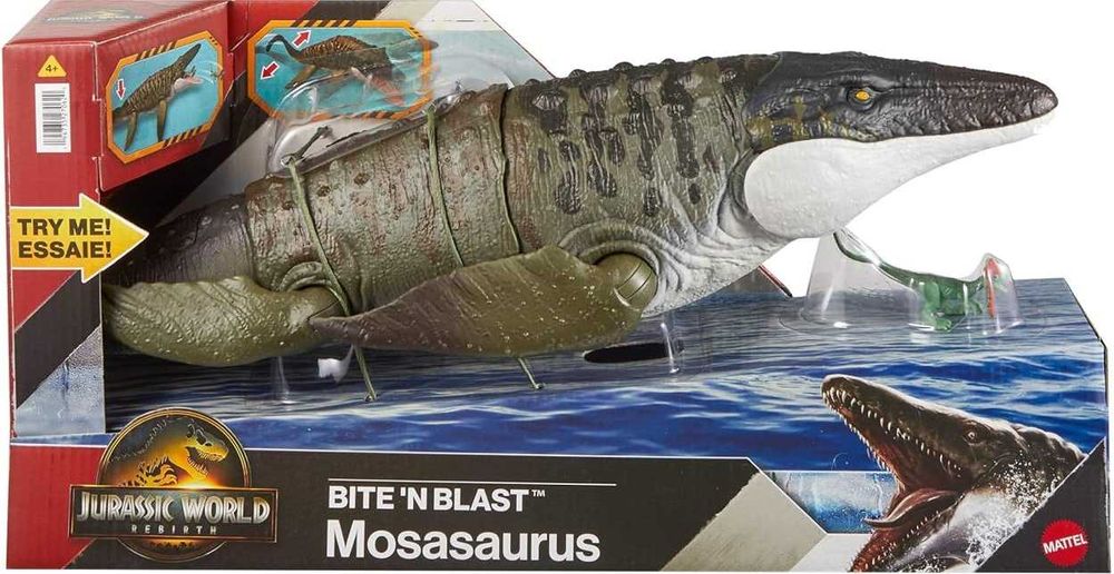 Динозавр Мозазавр Світ Юрського періоду Jurassic world Mosasaurus 65см