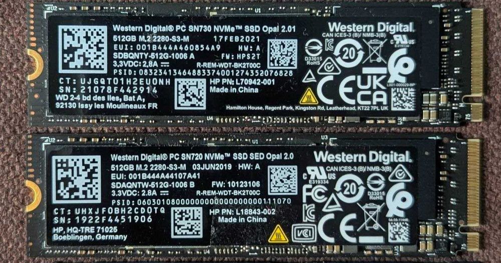 M2 2230-2242+2280 Nvmе/sata3  256-512gb