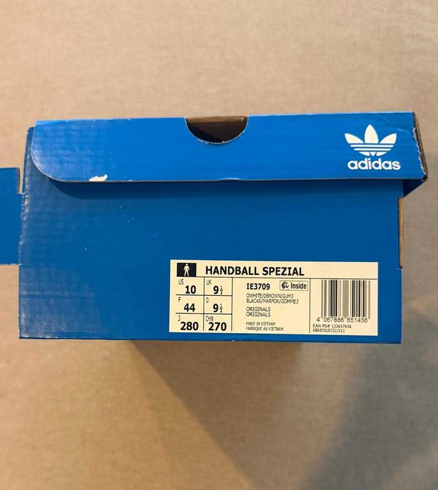 Adidas Handball Spezial - Off White / Dark Brown / Gum