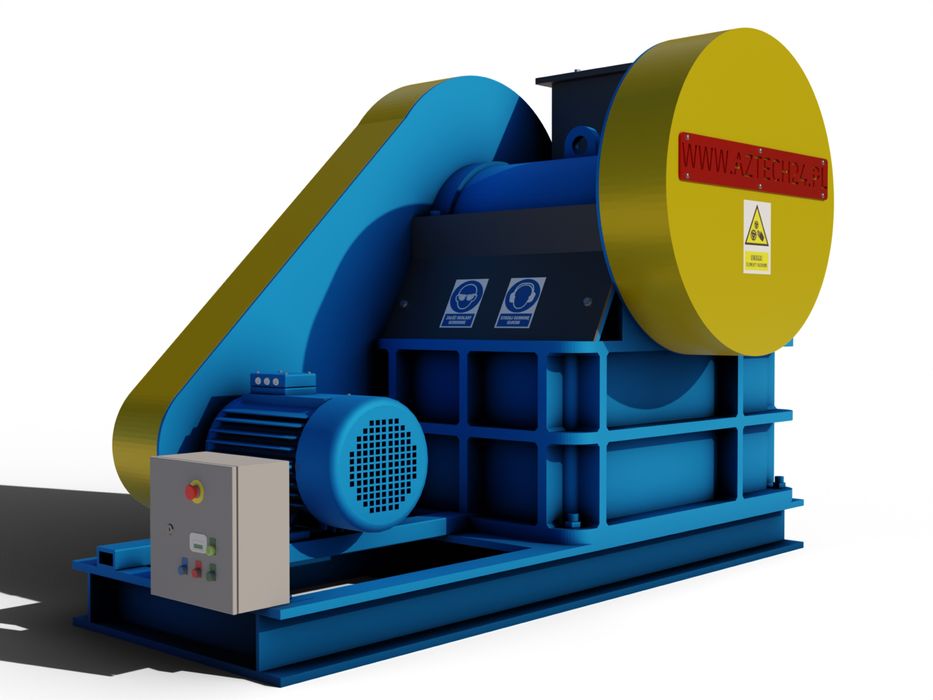 KRUSZARKA SZCZĘKOWA DO GRANITU model: KSZ-200x300 nowa, cegły, asflalt