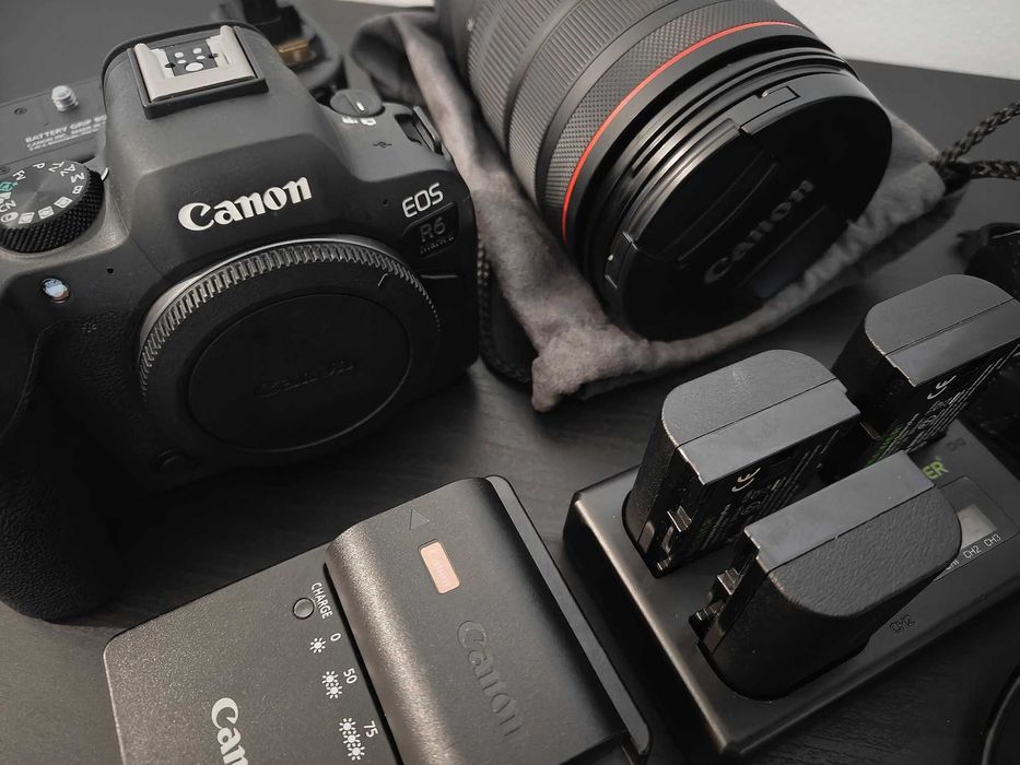 CANON R6 MKII + RF 24-70mm f/2.8L IS USM + Punho BG-R10