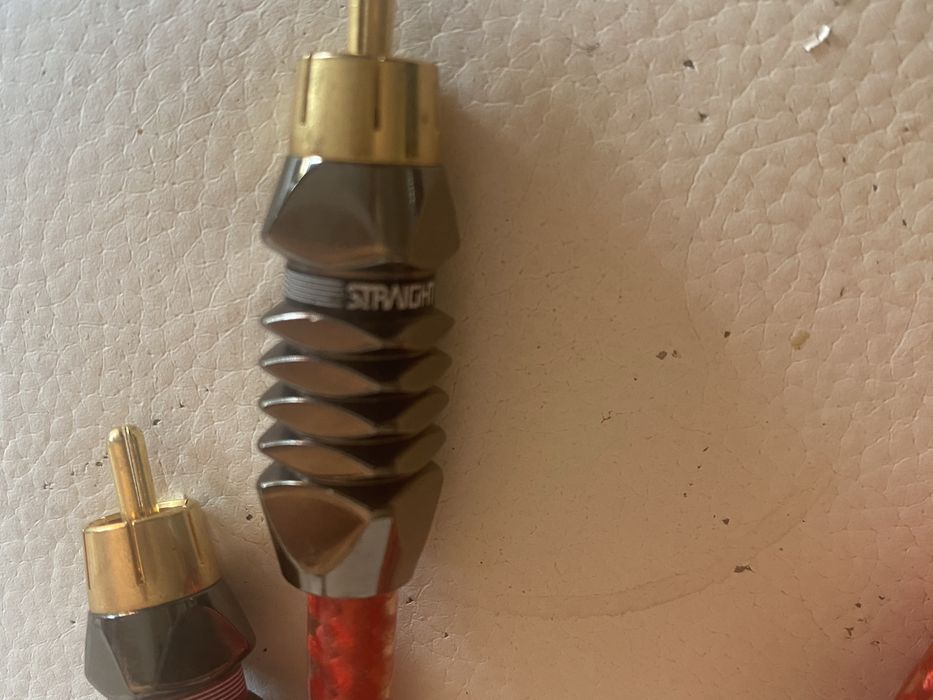 Cabos RCA Straight Wire  Encore II e Sonata