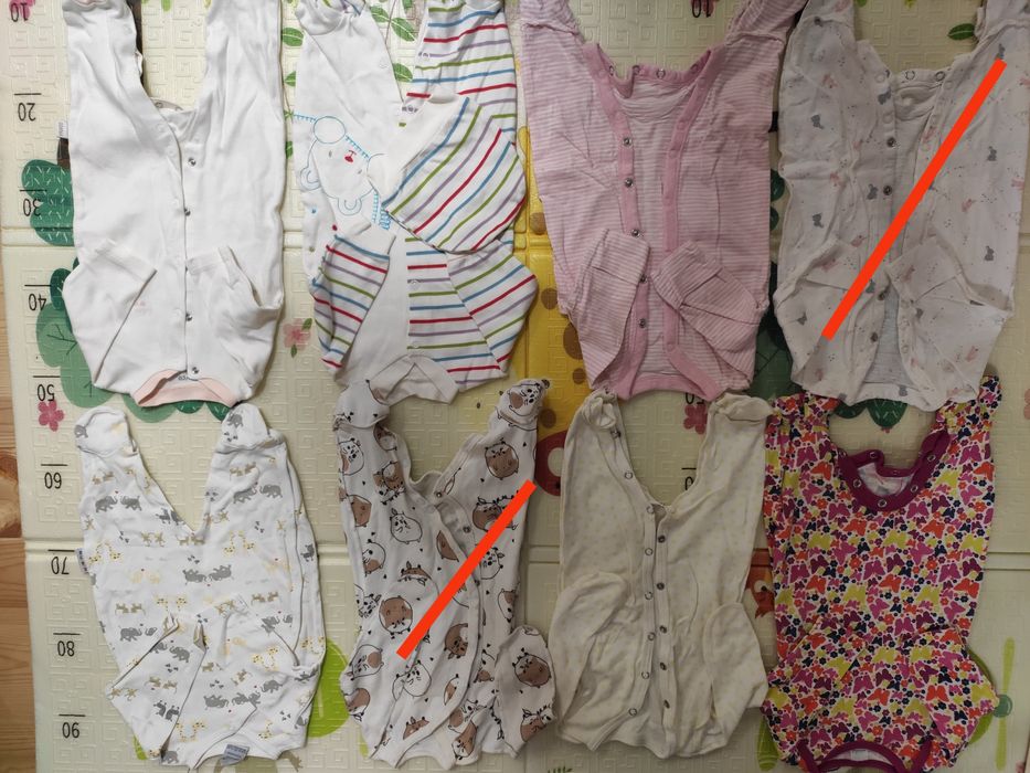 Чоловічки для новонародженої дівчинки 0-3 місяці