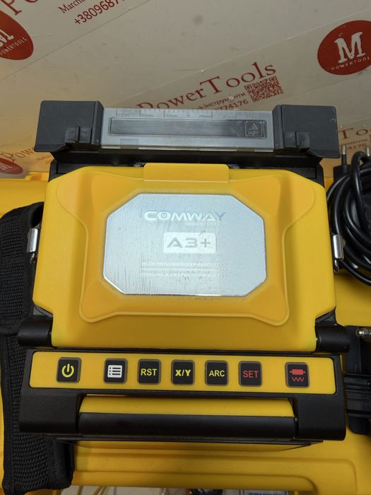 Зварювальний апарат для оптоволокна COMWAY A3+ (Smart Arc Control)