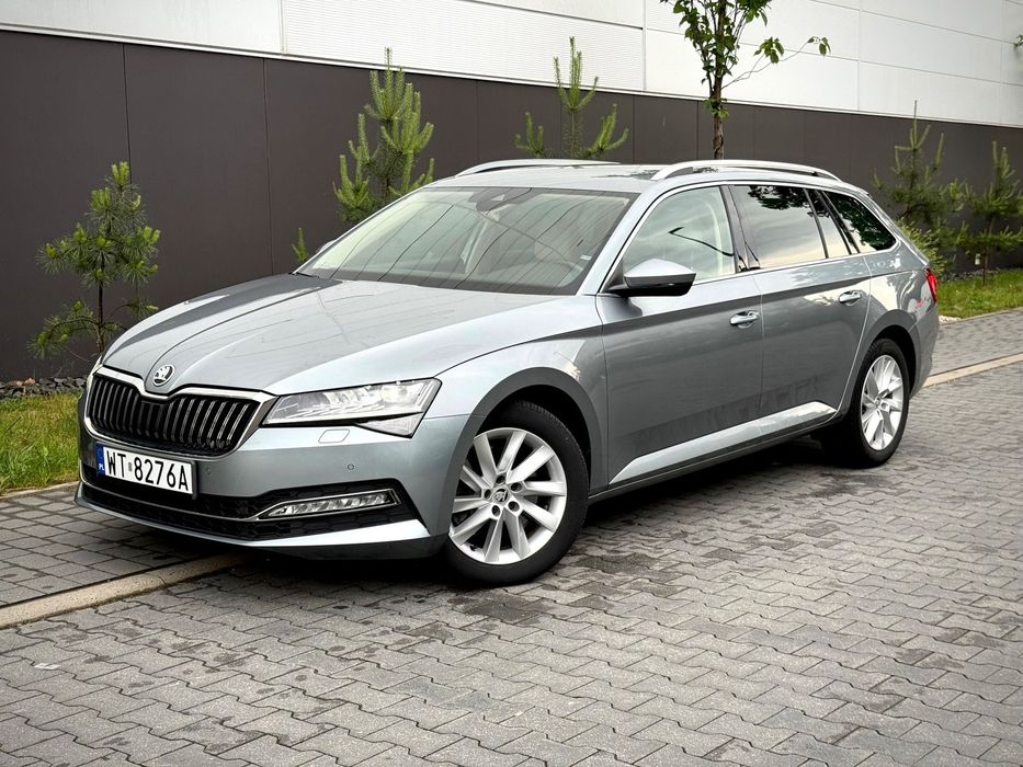 Skoda Superb 2,0 TSI 4x4 FV23% BEZWYPADKOWY Krajowy NAVI Carplay LED 58 tys km