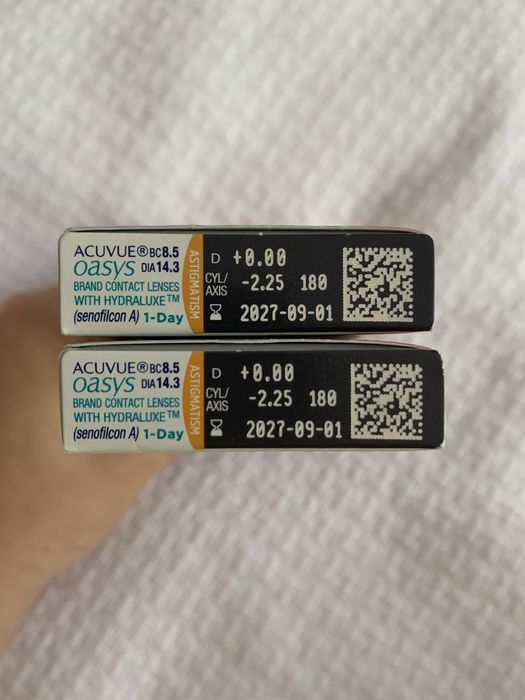 Acuvue Astigmatism 1 Day CYL -2.25