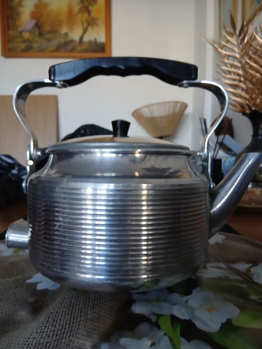 Czajnik aluminiowy Radziecki elektryczny