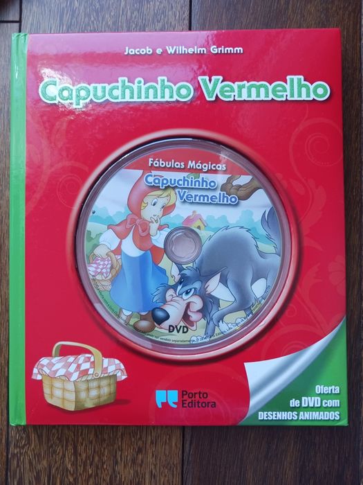 Livros de historias tradicionais com DVD