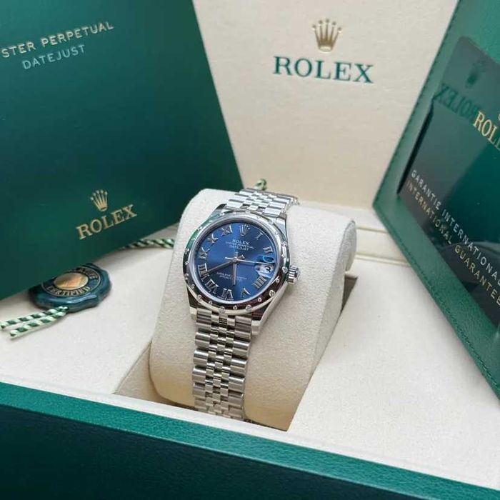Rolex Lady Datejust REF 278344RBR-00 Blue Dial Jubelee Nowy 2025rok