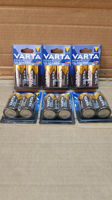 VARTA Baterie D Mono, opakowanie 12 szt.,