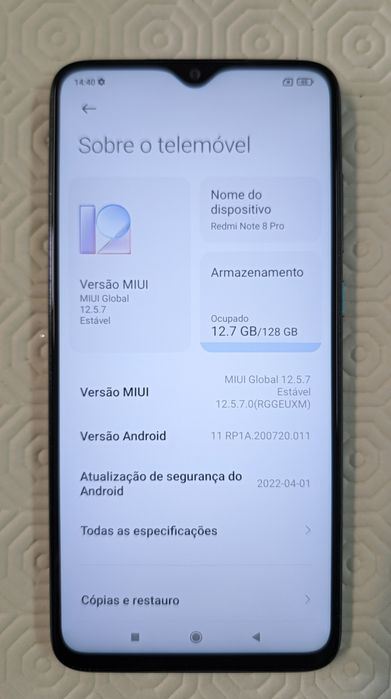 Xiaomi Redmi Note 8 Pro 6/128 GB Verde