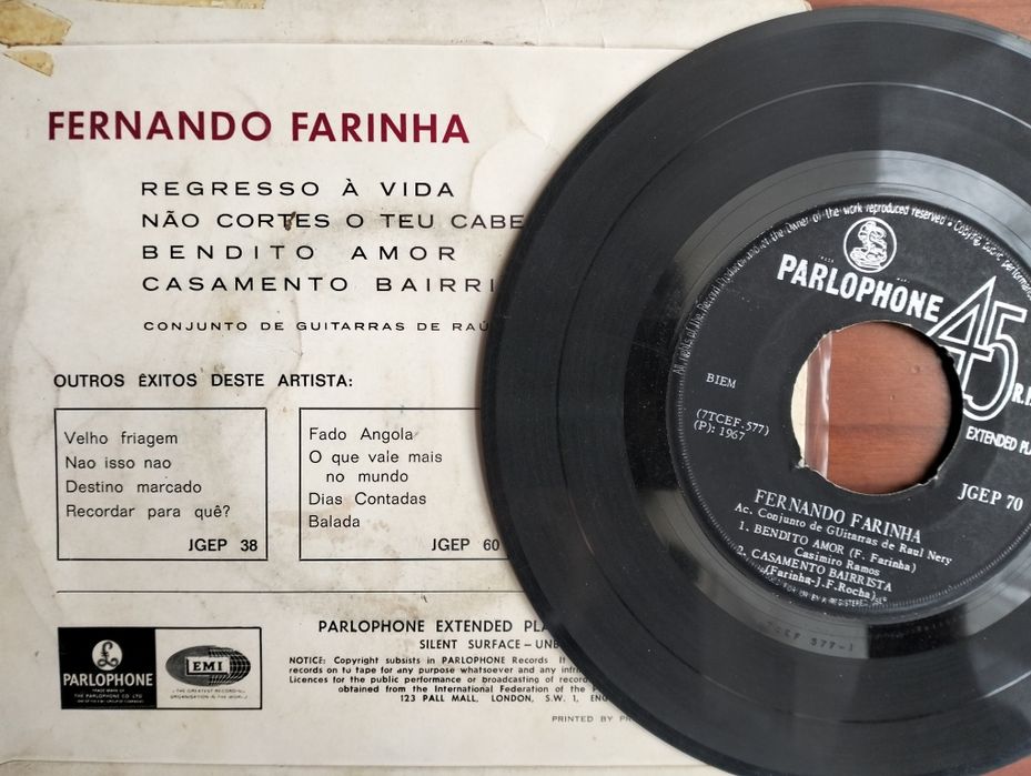 Single Fernando Farinha  - Regresso à Vida