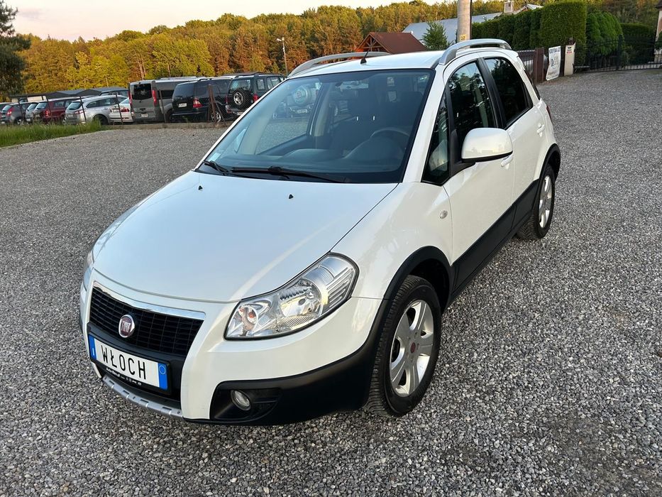Fiat Sedici 4x4 * Włoch - bez oznak korozji * Lakier - Biała Perła *