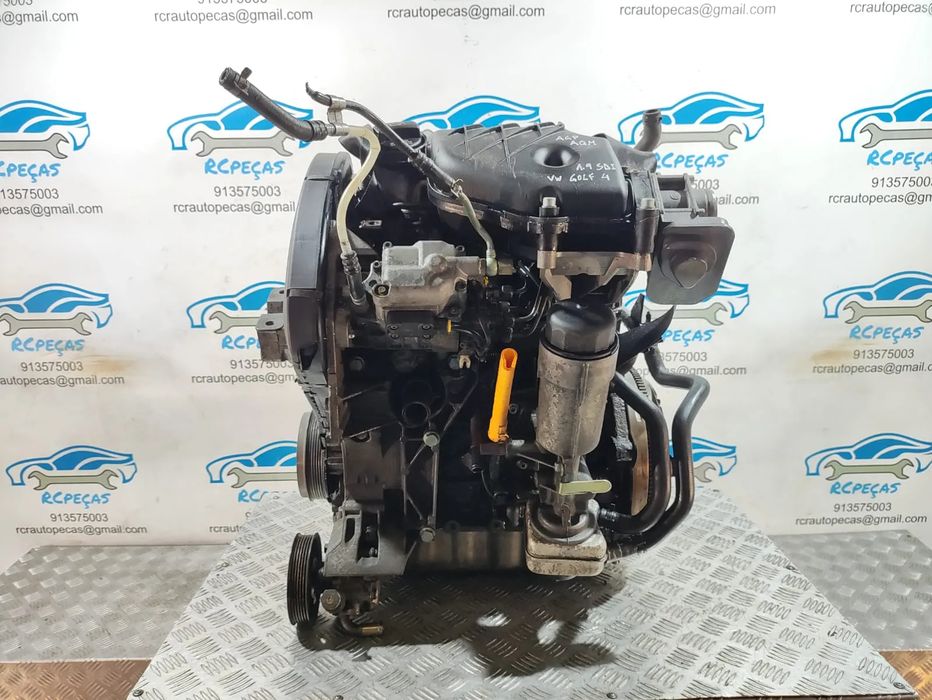 Motor Completo VWAG VW Volkswagen Seat Audi 1.9 SDI 8v 68cv AQM