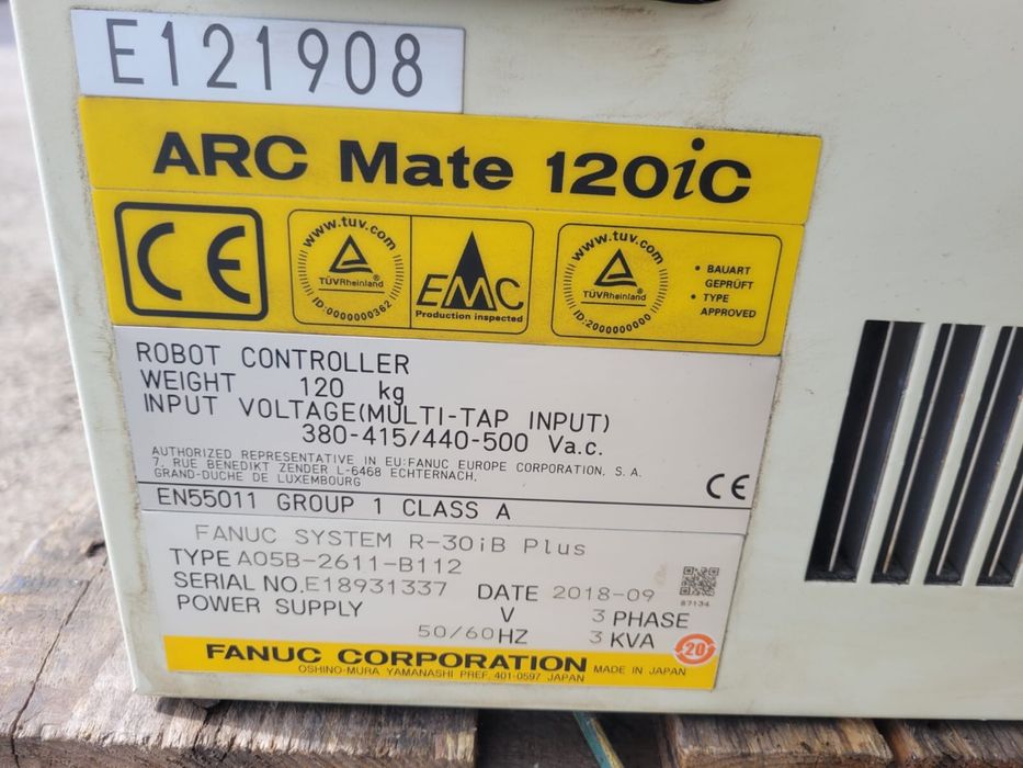 Roboty spawalnicze fanuc 120iC ARC Mate kuka yaskawa