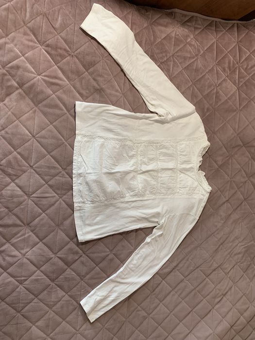 Zara сорочка з мереживом