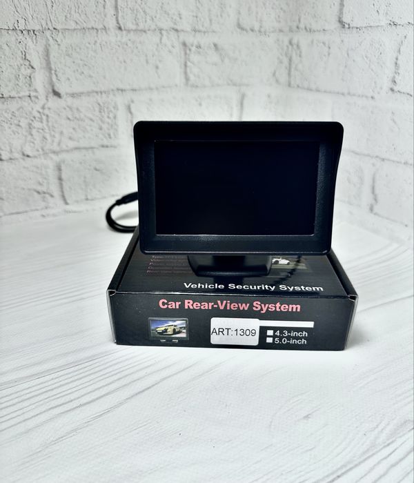 Монитор 4.3 дюйма для двух камер