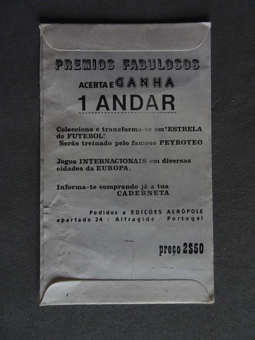 Carteira de cromos fechada futebol Desporto Rei