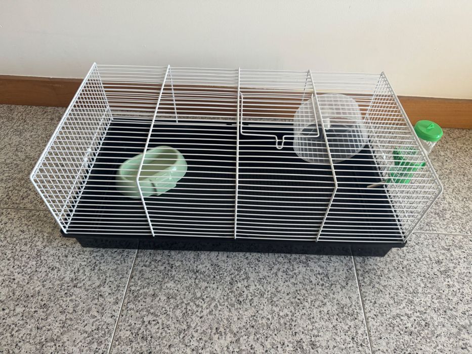 Gaiola para Hamster semi-nova (Completa)