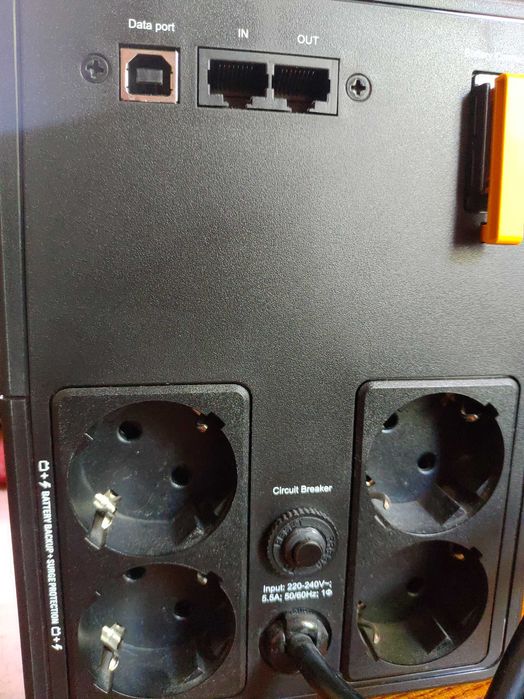 ИБП APC Back-UPS 650W/1200VA USB Schuko (BX1200MI-GR)