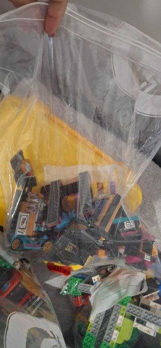 Grande quantidade Legos variados