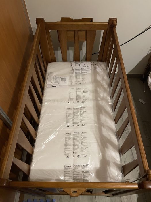 Berco madeira com colchoes