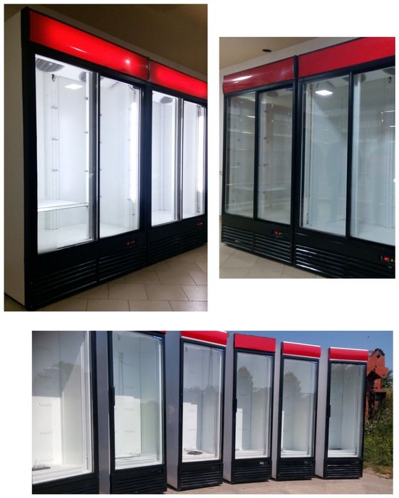 Холодильна вітрина.Вітрина шафа.Холодильне обладнання. Холодильник