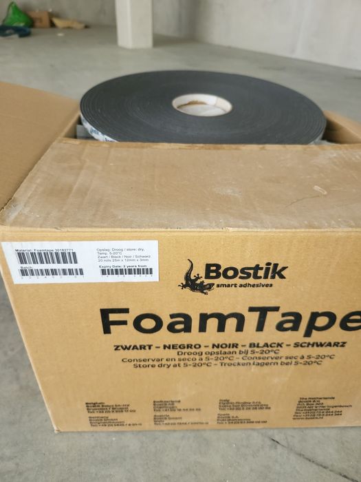 Bostik Fita Auto-Adesiva Dupla Face Fachada Ventilada Bostik FoamTape