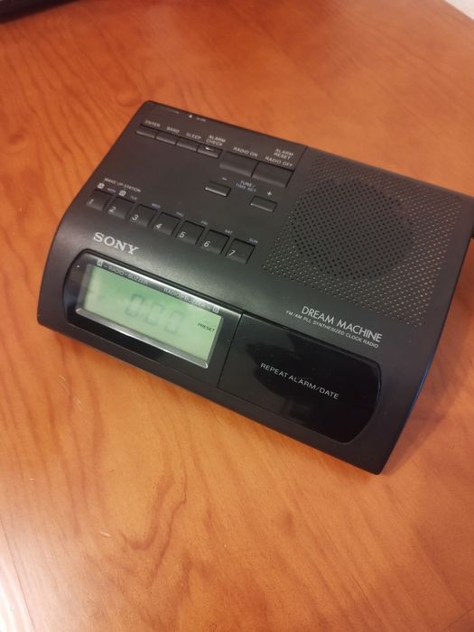 Radio despertador sony