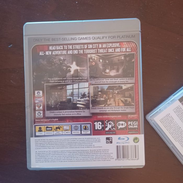 Rainbow Six tom Clancy PS3