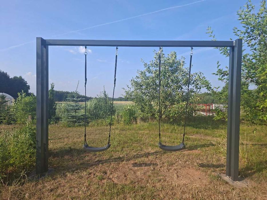 Huśtawka ogrodowa stal