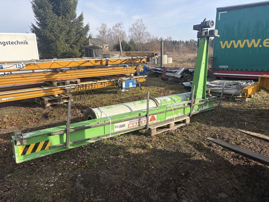 Żuraw obrotowy dźwig Słupowy Vetter 1000kg suwnica