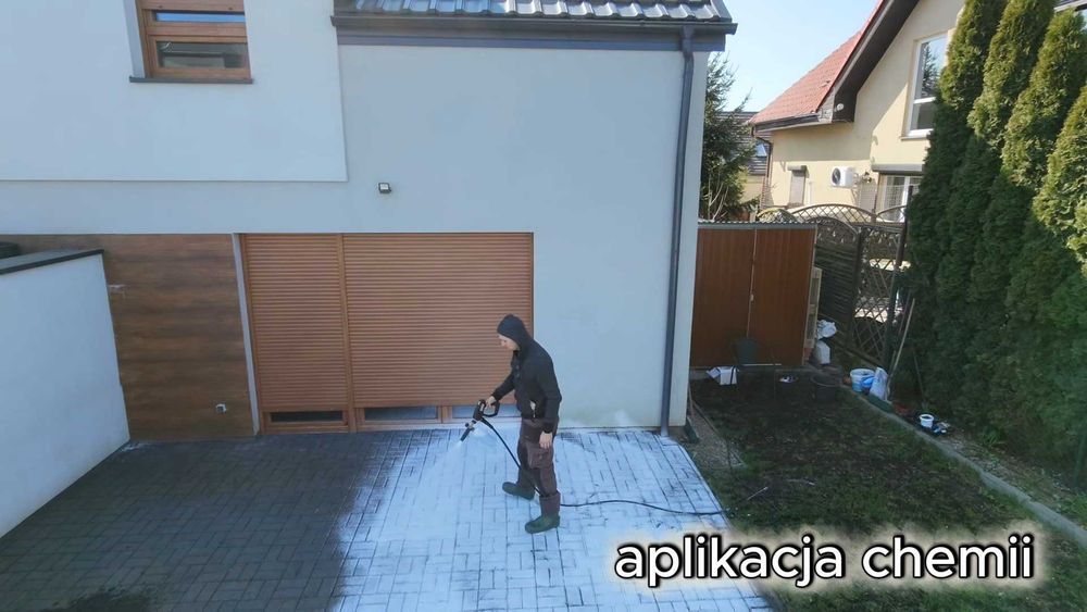 Czyszczenie Kostki, mycie tarasów, elewacji, dachów + impregnacja